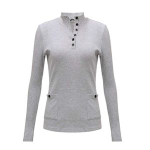 Women's V-neck Slim Fit Stand Collar!
